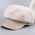 thumbnail image 6 of Newsboy Hats and Caps Women's Octagonal Hat Beret Women Trendy Cute Dress Hats Fall Ladies Coraline Hat Fashion 1Pcs, 6 of 7