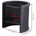 thumbnail image 3 of 3X Microphone Shock Mount with Microphone Filter Windscreen Suspension Shock Mount Holder Clip, 3 of 7