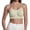 Green, variant on Women Bras plus Size Front Hook Women's Solid Color Seamless U Neck Bra