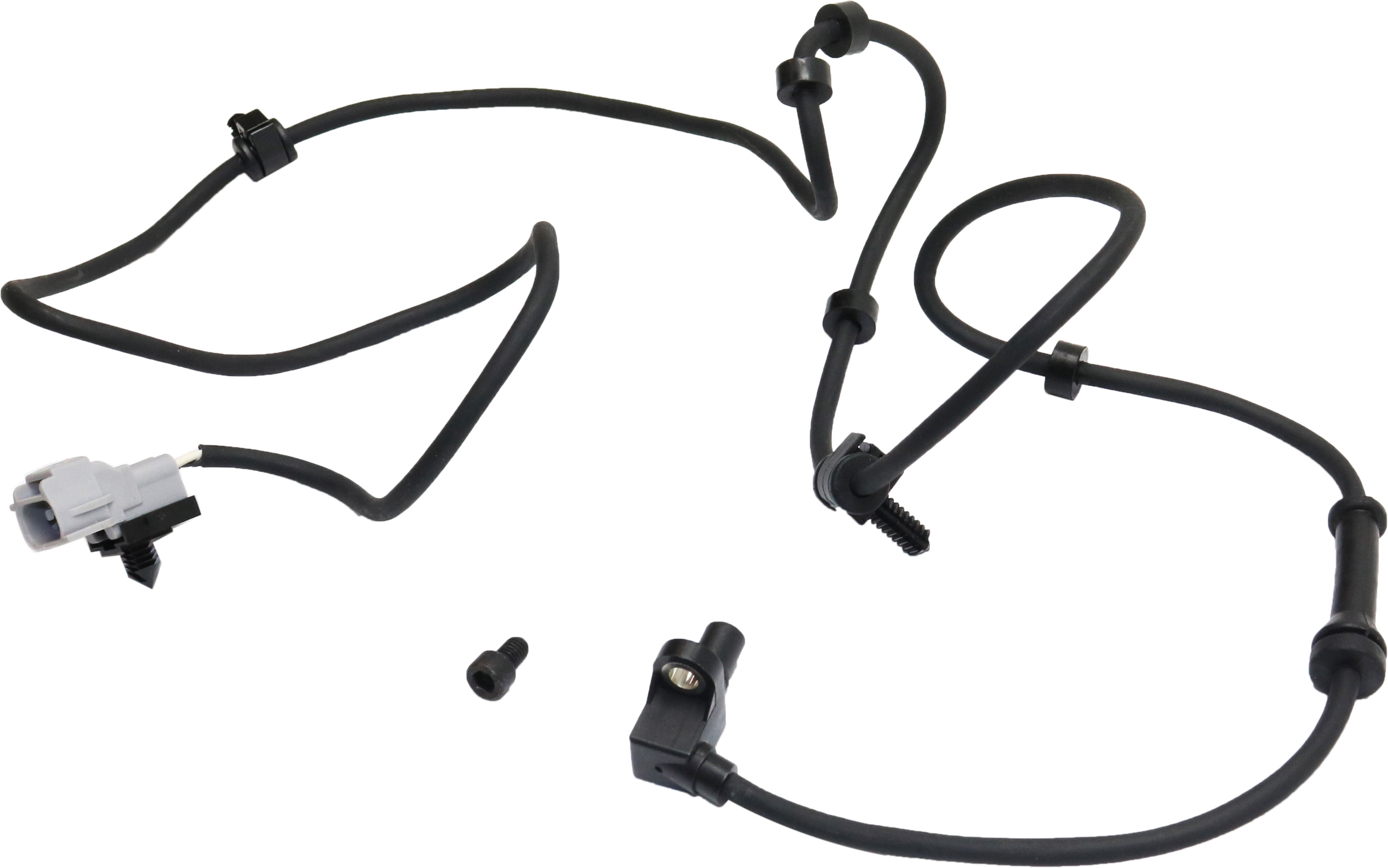 ABS Speed Sensor Compatible with 2000-2002 Dodge Ram 2500 2000-2002 Dodge Ram 3500 Front, Driver or Passenger Side 8 Cyl 5.9L Female Connector Blade type 2-Prong Terminal