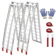thumbnail image 1 of Rampa de Aluminio Plegable de 7.5 Pies – 340 kg – Portátil – Camioneta, ATV, Silla de Ruedas – Peldaños y Puntas de Goma, 1 of 7