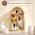 thumbnail image 3 of Sinyiin Photo Holder Natural Wood Frame Display Box For Photos And Collectibles, 3 of 10