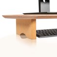 thumbnail image 5 of Aothia Monitor Stand,Wooden Riser Supports Laptop Computer/TV(Oak), 5 of 6