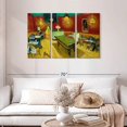 thumbnail image 2 of Elephant Stock The Night Cafe Wall Art - Horizontal Multi Panel Canvas - Living Room Wall Decor - Hobbies And Lifestyle Multi Panel - Yellow And Red Decor By Vincent Van Gogh - 45" x 28", 2 of 8