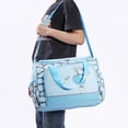 thumbnail image 2 of Bolso de mamá de un solo hombro bordado de dibujos animados de moda, bolsa de pañales multifuncional y de gran capacidad para madre y bebé, 2 of 5