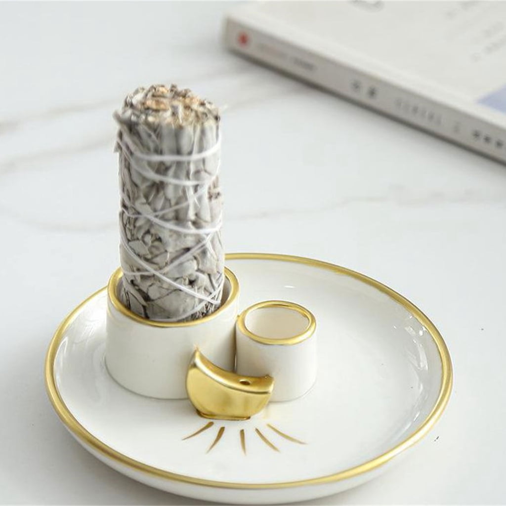 Oasiva Palo Santo Holder for Incenses Stick,Incenses Holder Incenses Burners Palo Santo Incenses Ashes Catchers Incenses Stand