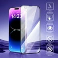 thumbnail image 2 of 1-5PCS 9D Screen Protector Tempered Glass For iPhone 17 14 15 13 11 12 16 Pro Max Air 16E SE 7 8 Plus XR XS X Protective Glass, 2 of 6