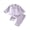 Purple Striped, variant on RUINIXCW Toddler Baby Girl Boy Silk Satin Pajamas Set Kids Spring Fall Winter PJS Set Sleepwear Striped Button Down Collar Long Sleeve Shirt Tops and Pants Set Loungewear Homewear
