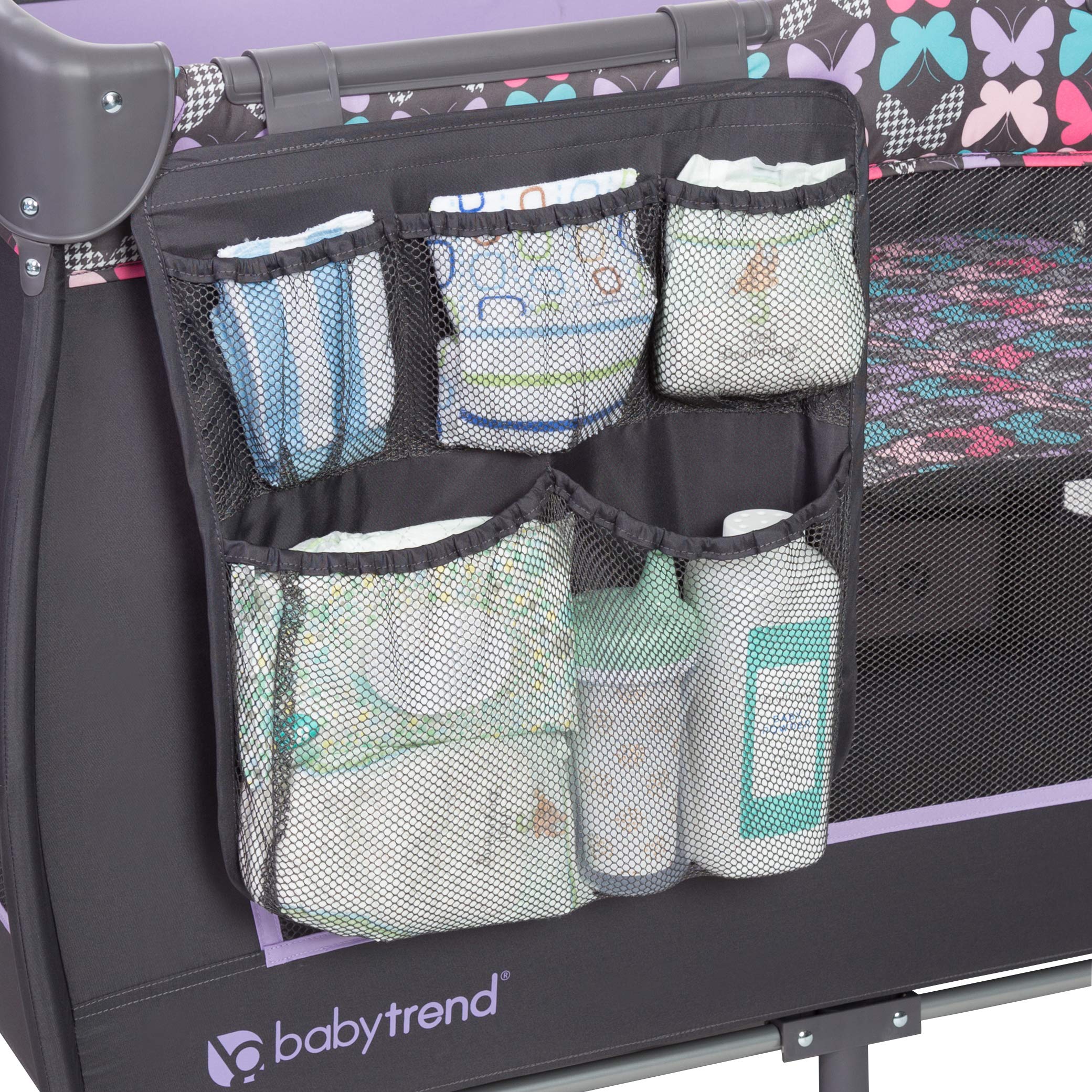 Baby Trend Portable Folding Infant Trend-E Nursery Center with Bassinet, Sophia - image 5 of 9