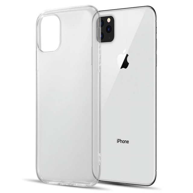 Étui pour iPhone 11 Pro Max, Étui Mince Transparente Transparente en Gel TPU Flex pour Apple iPhone 11 Pro Max (Modèle 2019, 6,5 Pouces)