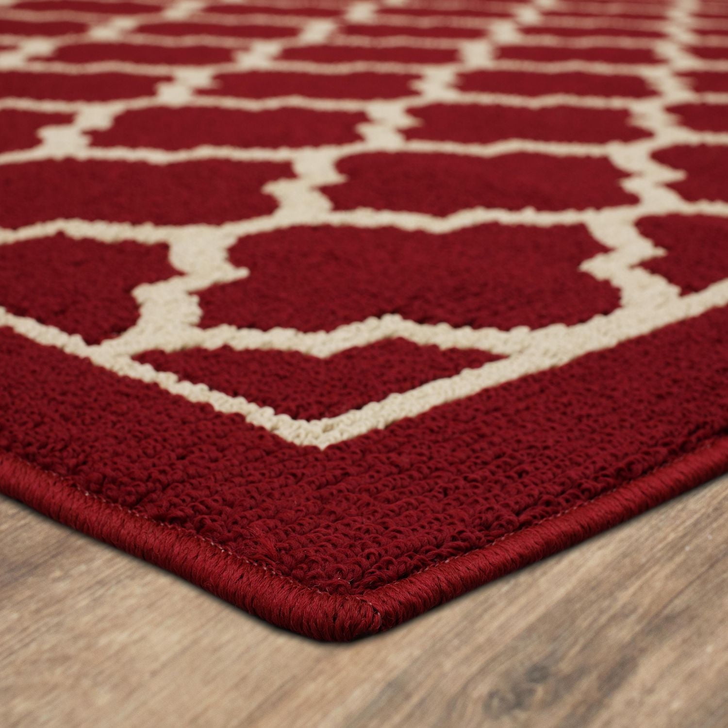 Hometrends Lawson Taupe Polyester Area Rug, Rug 3x4