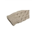 thumbnail image 5 of INSPIRE CHIC Women's Lace Arm Warmer Thumbhole Stretchy Knit Fingerless Gloves Sand-Lace One Size, 5 of 7