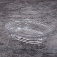thumbnail image 3 of Creative Home Floral Scroll Clear Glass Soap Dish . - N/A - N/A, 3 of 5