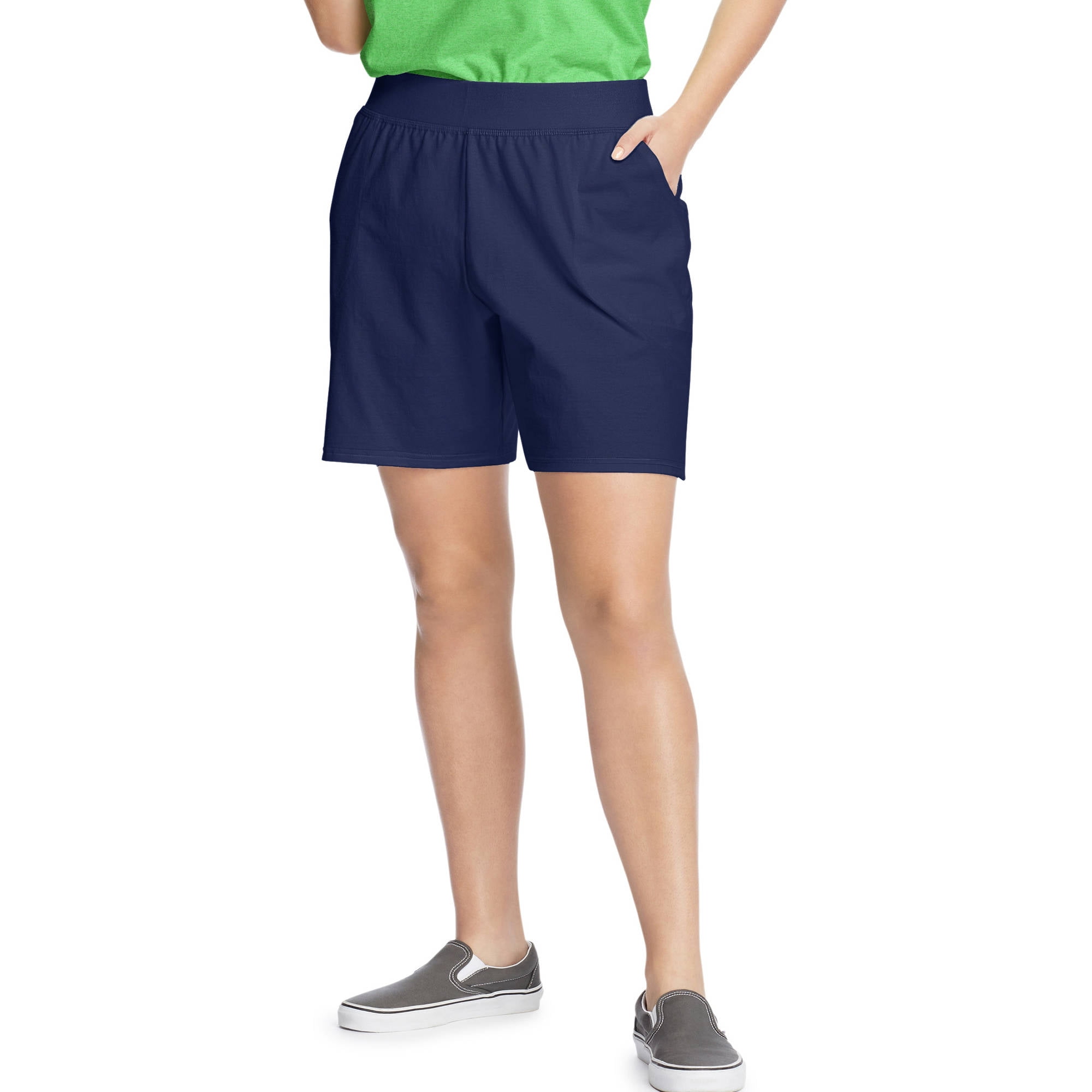 walmart women's plus size shorts