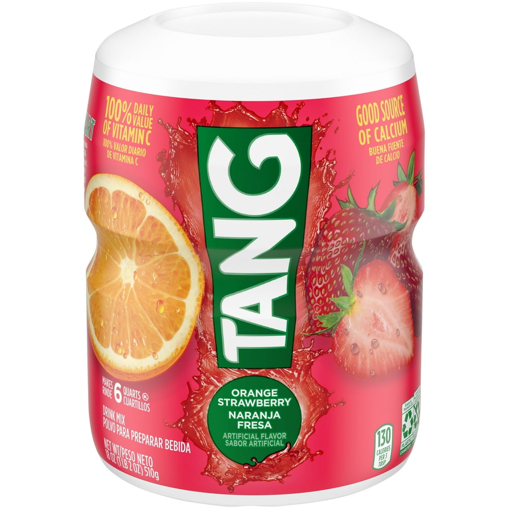 Tang Orange Strawberry Artificially Flavored Powdered Soft Drink Mix