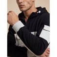 thumbnail image 6 of Men Colorblock Quarter Zip Heavy Pullover Hoodie & Jogger Set, 6 of 8