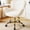 Beige, variant on COOHUT Velvet Vanity Chair, Mackup Chair with Wheels, Comfy Swivel Modern Leisure Armchair for Girls Women, Small Office Chair Height Adjustable for Living Room, Bedroom, Offic, Beige