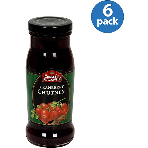 Crosse & Blackwell Cranberry Chutney, 8.5 oz, (Pack of 6) by Generic