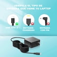 thumbnail image 2 of Cargador Para Laptop VIMI Compatible Para HP 65W 20V A 3.25A Punta Tipo C, 2 of 8
