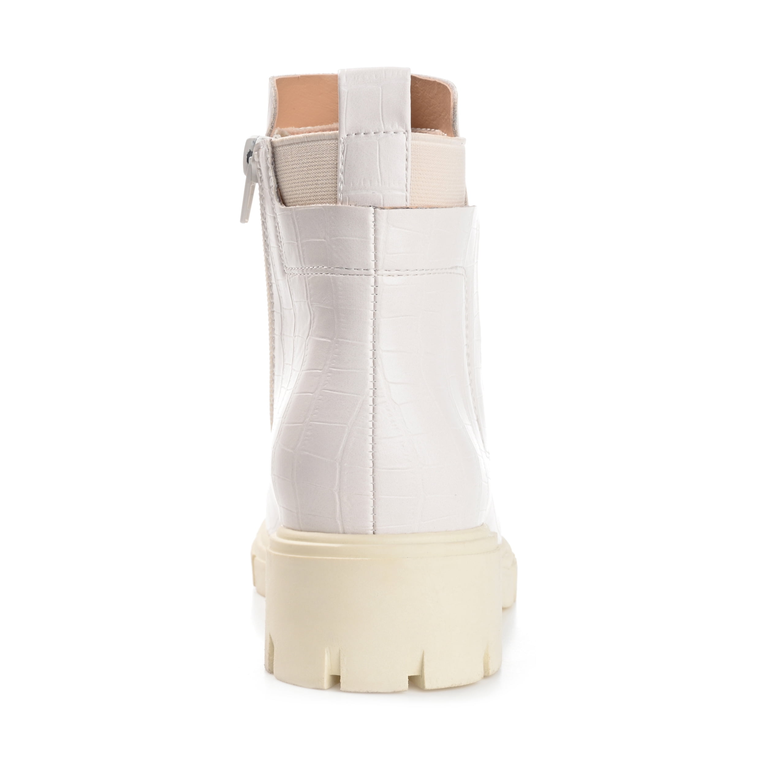 Journee Womens Jeeva Inside Zip Block Heel Booties