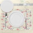 thumbnail image 3 of Ambesonne Pastel Place Mats Set of 4, Fresh Spring Field, Standard Size, Multicolor, 3 of 6