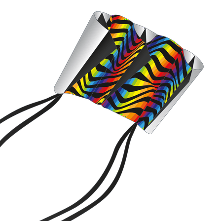 X-Kites SkyFoil Nylon Frameless Kite Waves Pattern, 38 Inches