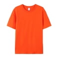 thumbnail image 1 of Custom Cotton Round Neck Loose Short Sleeve T-shirt, Logo Can Be Printed-week, 1 of 3