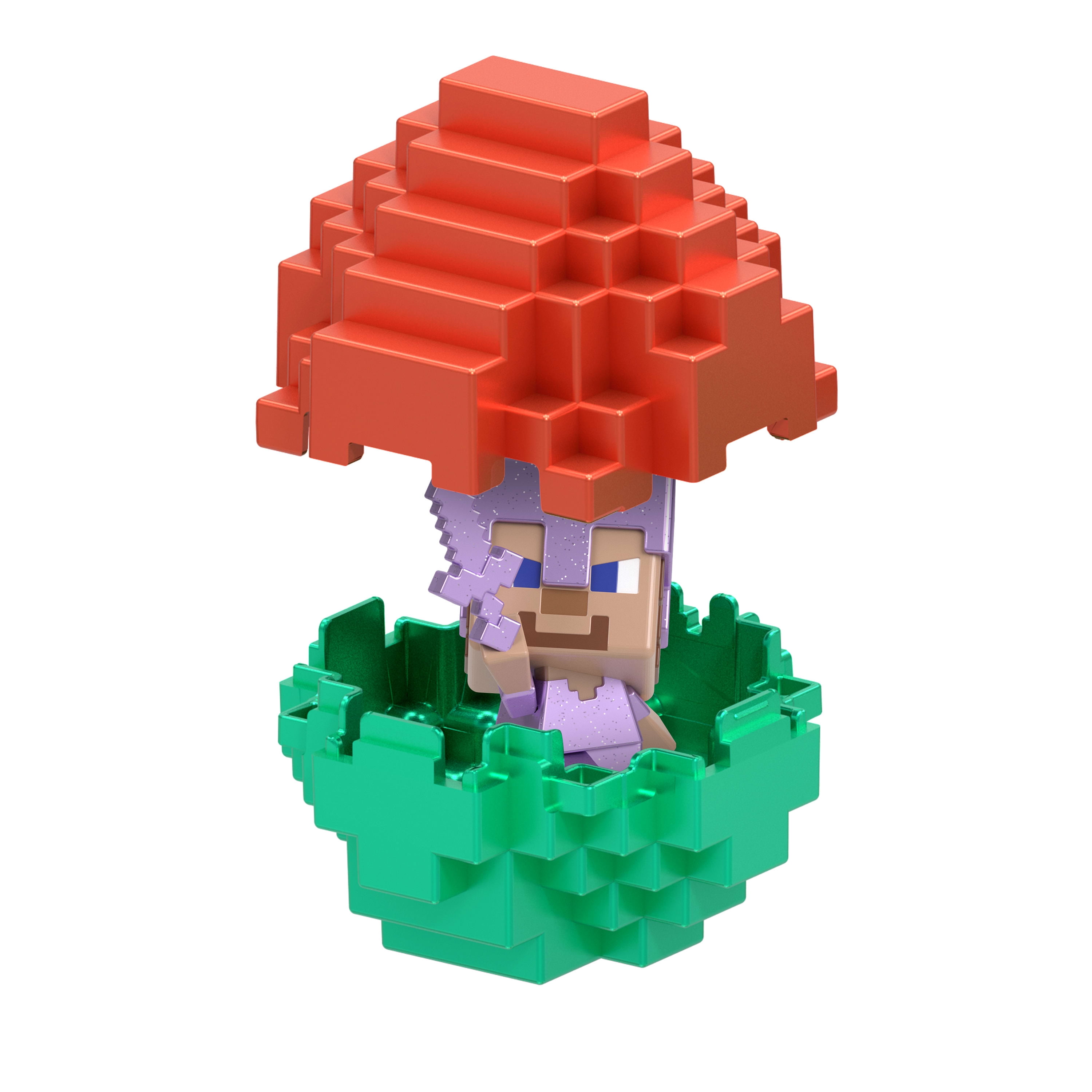 Minecraft Mini Mode Spawn Egg with Surprise Mini Figure, 1.5-inch Collectible Toy