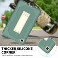 thumbnail image 6 of Dteck Case for Samsung Galaxy Tab A7 Lite 8.7 Inch 2021 Tablet (SM-T225/T220), Shockproof Rugged Protective Cover with Stand for Tab A7 Lite 8.7" Tablet SM-T220/T225 for Kids Boys, Green, 6 of 8
