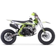 thumbnail image 3 of Green - Trailmaster TM22 125cc Dirt Bike, Kick Start Manual Clutch, 3 of 4
