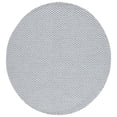 thumbnail image 2 of Safavieh Hampton Guliana Zig-Zag Indoor/Outdoor Area Rug, Beige/Aqua, 6'5" x 6'5" Round, 2 of 11