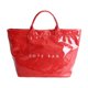thumbnail image 1 of Bolsa de playa impermeable, elegante y reutilizable, para mujer, ideal para gimnasio, picnic, uso diario en la oficina. Rojo, 1 of 9