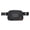 Black (Flag Embrodery), variant on Belt Bag Fanny Pack for Women - Faux Fur - Heather Grey