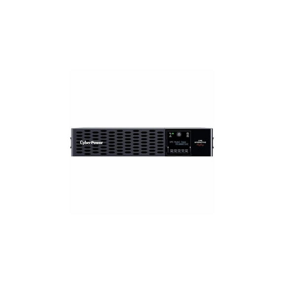 CyberPower Smart App Sinewave PR1000RT2UC - UPS (rack-mountable / external) - AC 100-125 V - 1000 Watt - 1000 VA - 7 Ah - RS-232, USB, Ethernet - output connectors: 8 - 2U - black