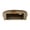 Khaki, variant on SIYTUAU Pencil Case Leather Shell Shape Transparent Window Visible Stationery Organizer Large Capacity Pu 9.3X3.3X3.1In