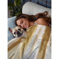 thumbnail image 3 of Twin XL Flat Sheet 66"x102", Brown Gray Soft Lightweight Bedding Flat Sheets Only, Vintage Abstract White Ombre Texture Brushed Microfiber Top Bed Sheet, Breathable StainResistant Bedsheets, 3 of 9