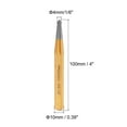 thumbnail image 2 of Uxcell 2pcs Center Punch 4mm(1/6") 100mm Length Metric Non-marring Alloy Steel Cylindrical Alignment Punch Drive Pin Tools for Automotive Watch Repair Jewelry Craft, 2 of 7