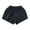 Black, variant on Odeerbi Toddler Boys Girls Summer Cotton Sport Shorts Solid Color Jogger Casual Elastic Waist Active Shorts Kids Fashion Cute Soft Pants Outdoors Home Wear Shorts 6 Months-7 Years Black