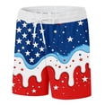 thumbnail image 3 of FYDUU Boy's Independence Day Festival Shorts For Kids Casual Wear Patriotic Graphic Summer Shorts Soft Bottom 1-2 Years, 3 of 3