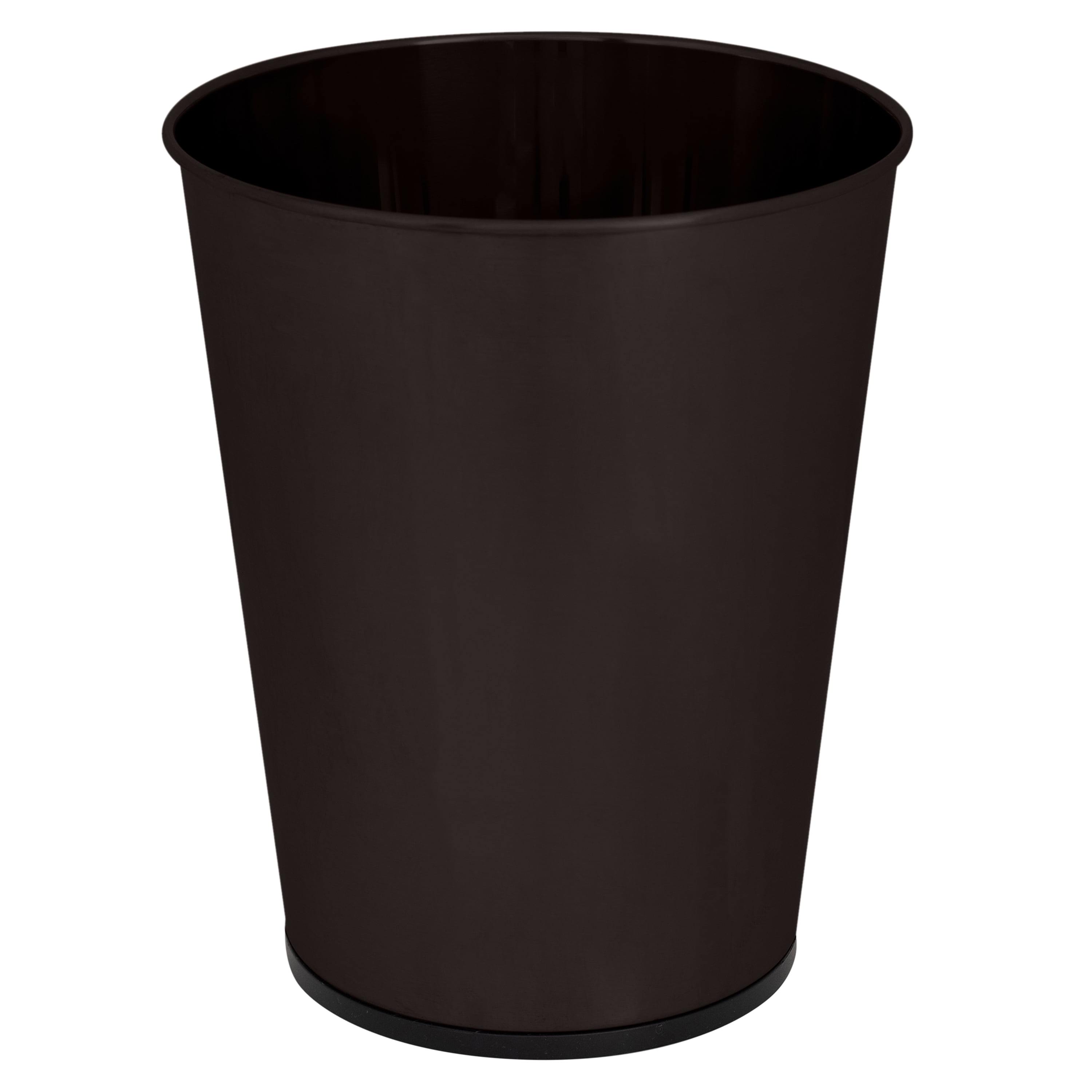 Bath Bliss 2 Pack Iron Bathroom Trash Can in Bronze