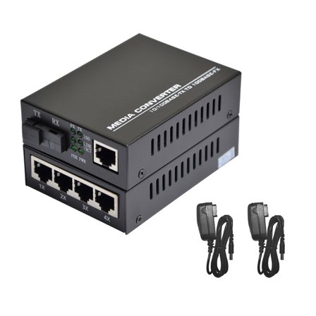 Dual-Mode 100Mbps Fiber Optic Media Converters for Extending Ethernet Networks up to 20km