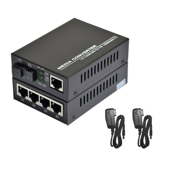Dual-Mode 100Mbps Fiber Optic Media Converters for Extending Ethernet Networks up to 20km
