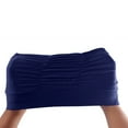 thumbnail image 6 of ZACPNCV Swim Cap for Women Solid Color Nylon Swim Cap with A Pleated Headband Navy Free Size, 6 of 7