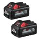 thumbnail image 1 of Paquete de baterías Milwaukee M18 REDLITHIUM HIGH Output XC 6.0Ah (paquete de 2), 1 of 1