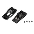 thumbnail image 2 of Interruptor de cordón en línea Uxcell AC 250V 1A Dúplex On-Off para lámpara de mesa de dormitorio luz de escritorio negro, 2 of 5