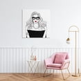 thumbnail image 3 of Stupell Industries Art Deco Chic Boss Morning Coffee Moment Canvas Art, 30 x 30, by Martina Pavlova, 3 of 8