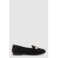 thumbnail image 3 of Women's Metallic Detail Almond Toe Loafers, 3 of 6