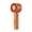 A002- Orange, variant on Handheld High Speed Mini Fan Usb Rechargeable Ice Sensing Personal Cooling Fan Portable Desk Fan for Outdoor Travel Home Office Use Orange 1 Pack