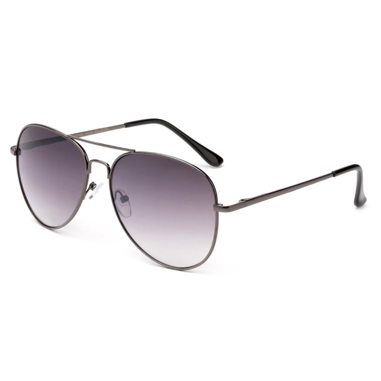 Classic Aviator Sunglasses for Men Metal Frame with Soft  display picture 2