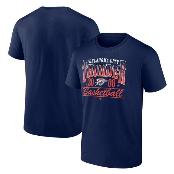 Men's Navy Oklahoma City Thunder Give And Go Play T-Shirt